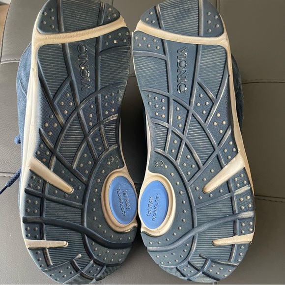 Vionic Cypress Trail Walker Hiking Boots Shoes Navy Blue 8.5 - Picture 14 of 16